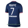 Paris Saint-Germain Kylian Mbappé 7 Hjemme 2021-22 - Herre Fotballdrakt